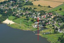 Alte Luftaufnahmen von Privat Der Traum vom Restaurant-Pension am Bodstedter Bodden & Hafen von Bodstedt-Fuhlendorf