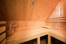 Ger�umige Sauna Modernes Reetdach-Haus am Strand des Bodstedter Bodden