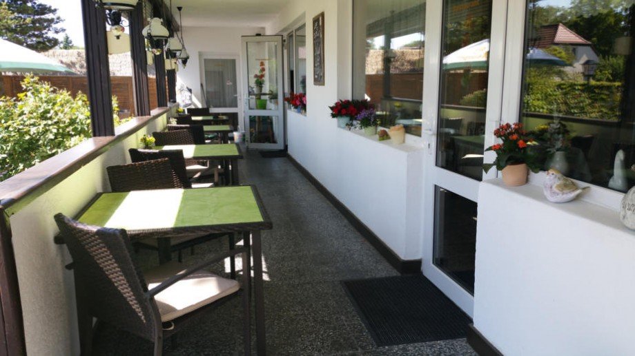 �berdachte Veranda Haus Fuhlendorf