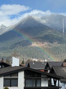 Balkon_Ausblick_auf_den_Wank Charmantes, voll m�bliertes Dachgeschoss� ruhig, zentral & clever geschnitten � Privatverkauf