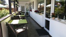 �berdachte Veranda von Privat Der Traum vom Restaurant-Pension am Bodstedter Bodden & Hafen von Bodstedt-Fuhlendorf