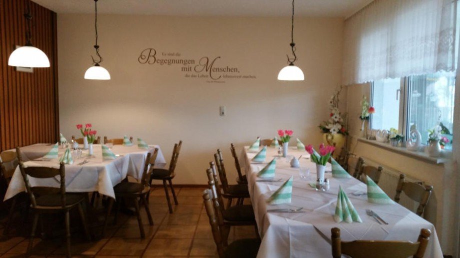 Gastraum hintere Ansicht Gastronomie Fuhlendorf